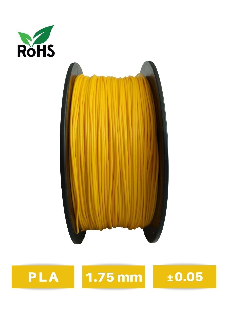 Filamentto Sarı PLA Filament 1.75mm - 1 Kg