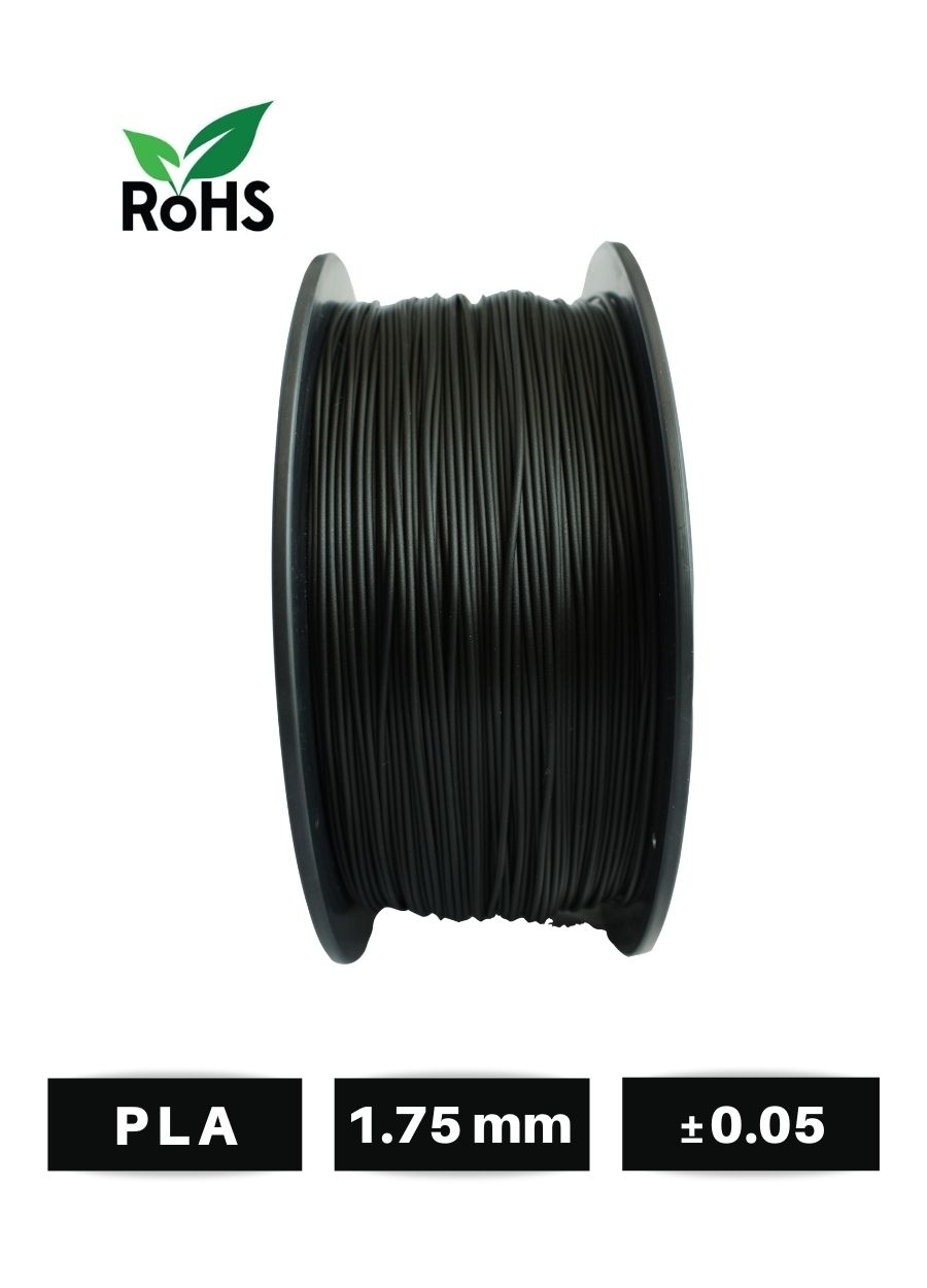 Filamentto Siyah PLA Filament 1.75mm - 1 Kg