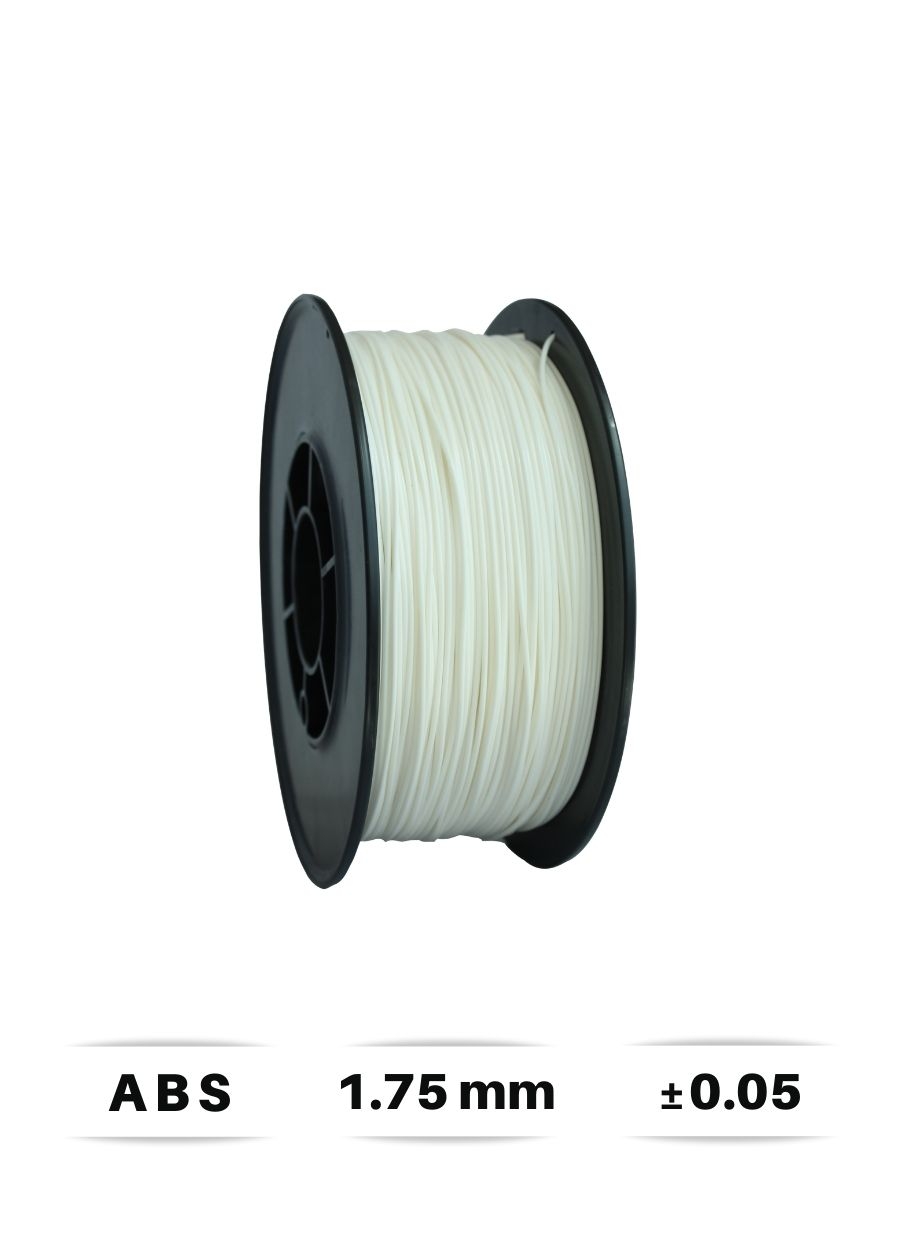 Filamentto Beyaz ABS Filament 1.75mm  1 Kg
