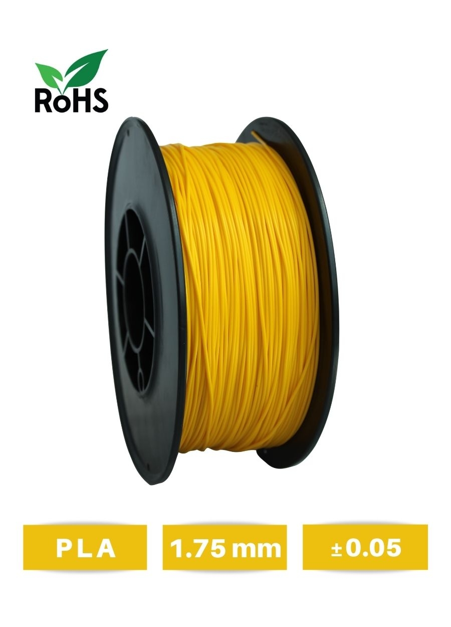 Filamentto Sarı PLA Filament 1.75mm - 1 Kg